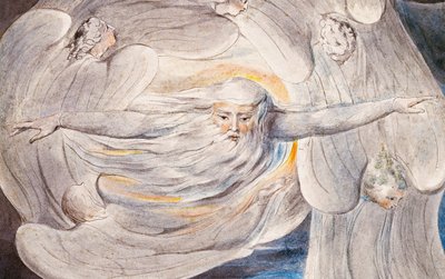 Dieu répond à Job depuis le tourbillon - William Blake